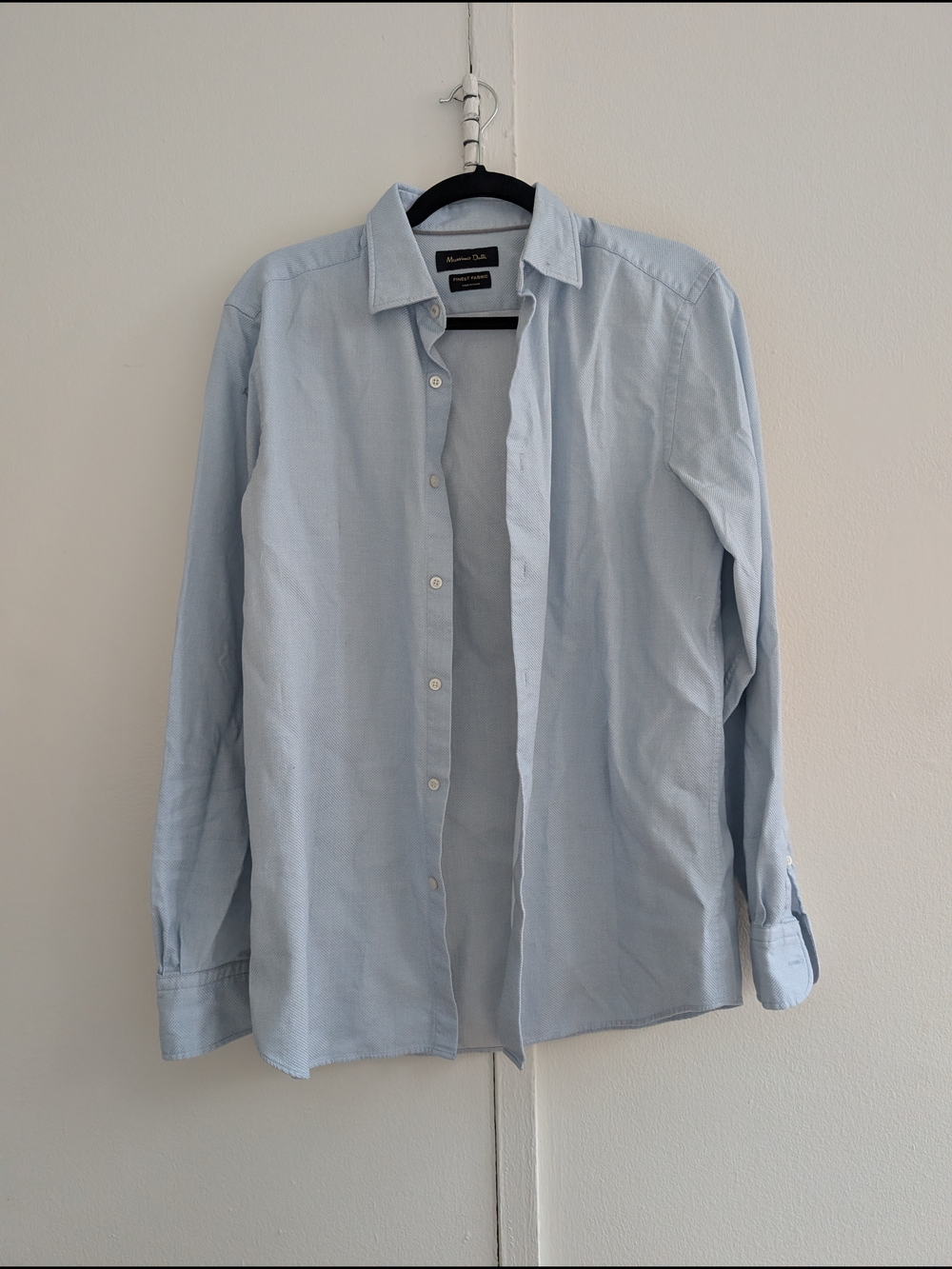 Massimo Dutti Light Blue Men's Dress Shirt